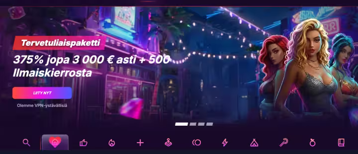 Only win casino tarjoaa 500 ilmaiskierrosta