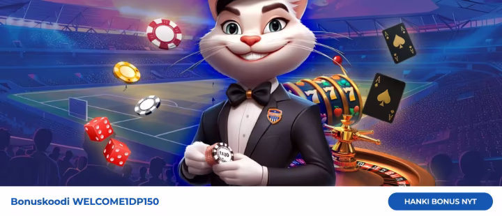 Felicebet casino bonus sisältää ilmaiskierroksia