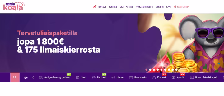 Lucky Koala ilmaiskierroksia
