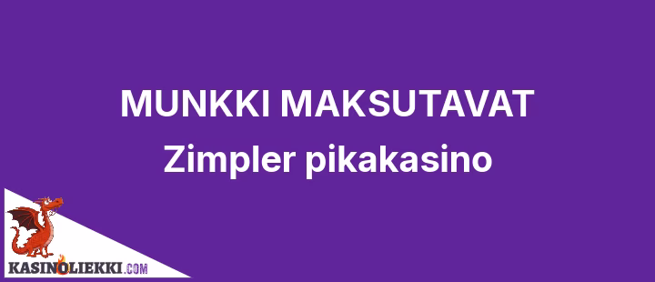 Munkki kasino on Zimpler pikakasino