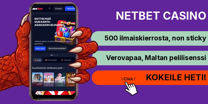 Katso tästä meidän NetBet kokemuksia ja arvostelu