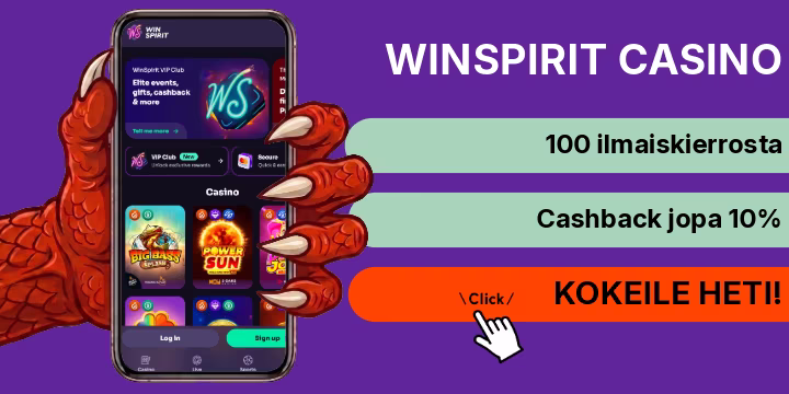 Win Spirit kokemuksia ja arvostelu