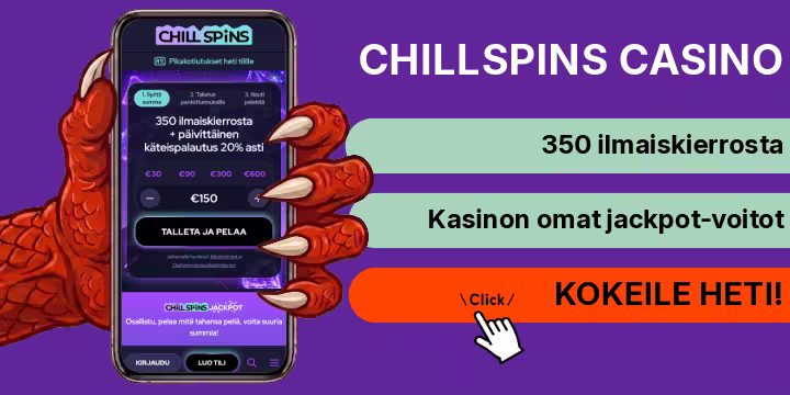 Chillspins kokemuksia ja arvostelu
