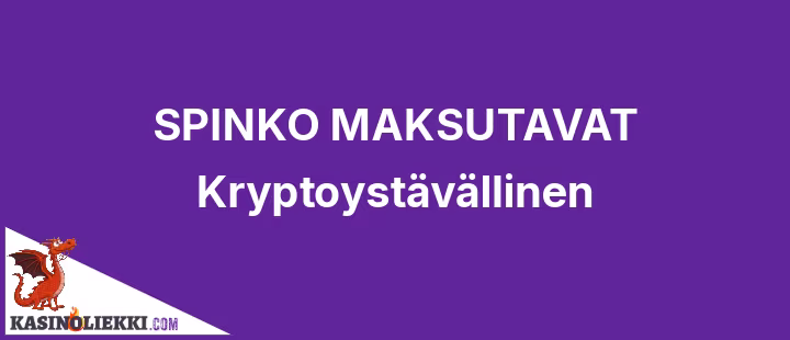 Spinko on myös kryptokasino